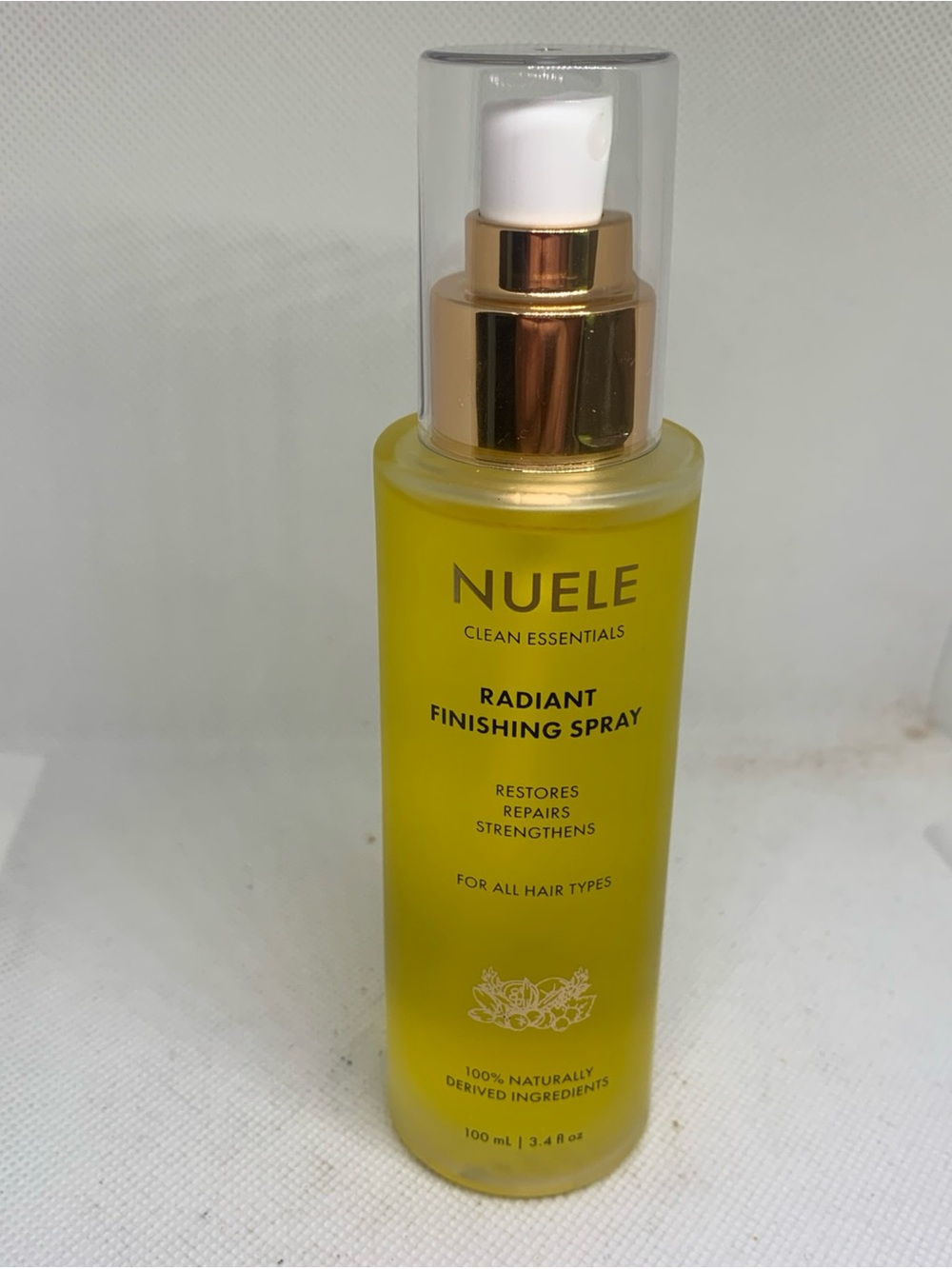 NUELE Radiant Finishing Spray - 3.4 Fl Oz New